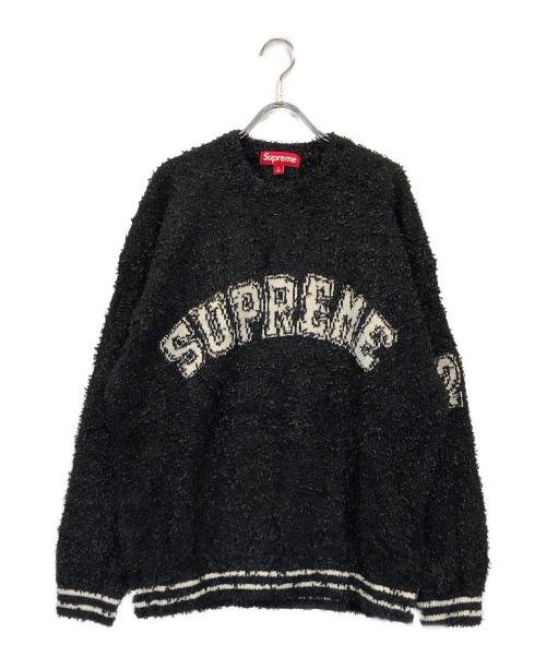 SUPREME（シュプリーム）Supreme (シュプリーム) Textured Arc Sweater ブラック サイズ:SIZE Lの古着・服飾アイテム