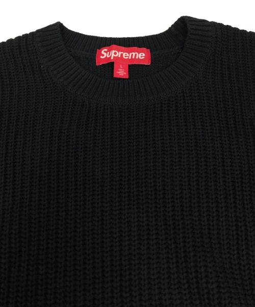 SUPREME（シュプリーム）Supreme (シュプリーム) English Printed Sweater ブラック サイズ:Lの古着・服飾アイテム