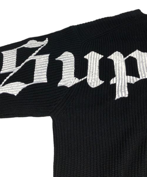 SUPREME（シュプリーム）Supreme (シュプリーム) English Printed Sweater ブラック サイズ:Lの古着・服飾アイテム