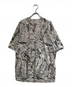 SUPREMEシュプリーム）の古着「Newspaper Tee」｜ホワイト×ブラック