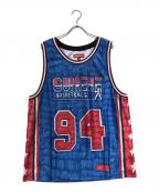 SUPREMEシュプリーム）の古着「Marker Basketball Jersey」｜ブルー