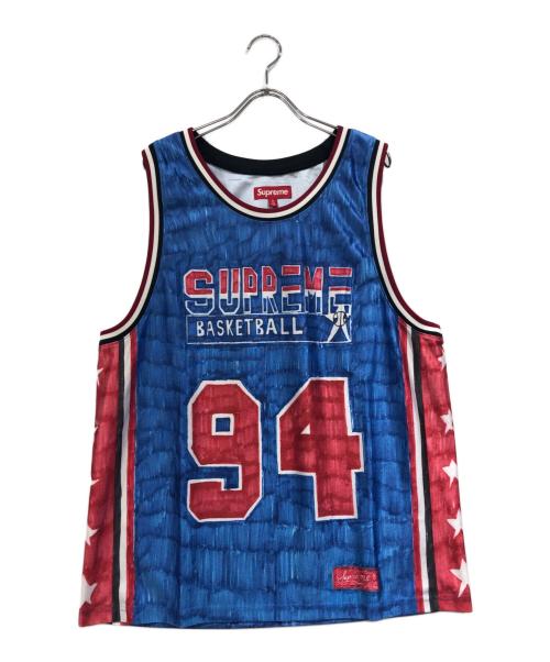 SUPREME（シュプリーム）SUPREME (シュプリーム) Marker Basketball Jersey ブルー サイズ:Mの古着・服飾アイテム