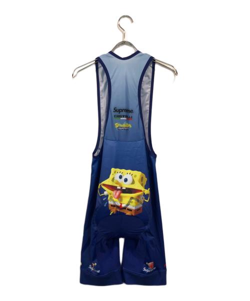 SUPREME（シュプリーム）Supreme (シュプリーム) SpongeBob S.P. Castelli Cycling Bib ブルー サイズ:SIZE Lの古着・服飾アイテム