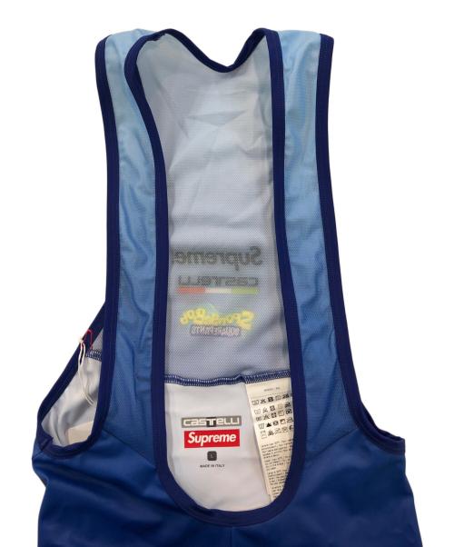 SUPREME（シュプリーム）Supreme (シュプリーム) SpongeBob S.P. Castelli Cycling Bib ブルー サイズ:SIZE Lの古着・服飾アイテム