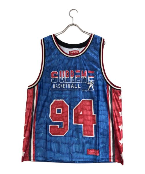 SUPREME（シュプリーム）SUPREME (シュプリーム) Marker Basketball Jersey ブルー サイズ:Mの古着・服飾アイテム
