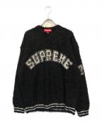 SUPREMEシュプリーム）の古着「Textured Arc Sweater」｜ブラック