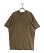 SUPREMEシュプリーム）の古着「ポケットTシャツ」｜ベージュ