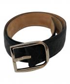 GUCCIグッチ）の古着「GGキャンバスベルト」｜ブラック