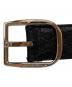GUCCI (グッチ) GGキャンバスベルト ブラック：10000円
