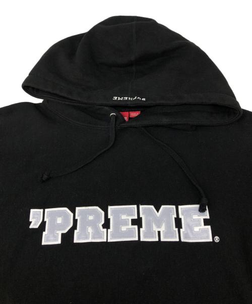 SUPREME（シュプリーム）Supreme (シュプリーム) Preme Hooded ブラック サイズ:Lの古着・服飾アイテム