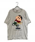 crayon shinchanクレヨンシンチャン）の古着「オールドプリントTシャツ」｜グレー