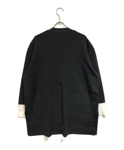 ADORE（アドーア）ADORE (アドーア) ドライストレッチニットカーディガン ブラック サイズ:38の古着・服飾アイテム