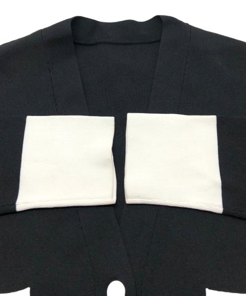 ADORE（アドーア）ADORE (アドーア) ドライストレッチニットカーディガン ブラック サイズ:38の古着・服飾アイテム