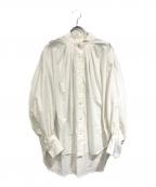 ADOREアドーア）の古着「クリアコンパクトブラウス」｜ホワイト