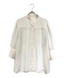 ADORE（アドーア）の古着「ソフトシフォンジョーゼットブラウス」｜ホワイト