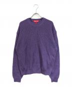 SUPREMEシュプリーム）の古着「English Printed Sweater」｜パープル