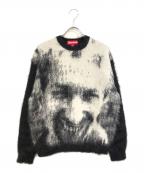 SUPREMEシュプリーム）の古着「Aphex Twin Mohair Sweater Supreme」｜ブラック