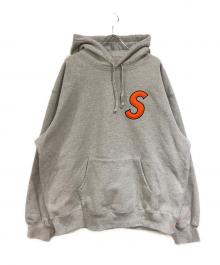 SUPREME（シュプリーム）の古着「S Logo Hooded Sweatshirt」｜グレー