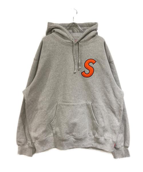 SUPREME（シュプリーム）Supreme (シュプリーム) S Logo Hooded Sweatshirt グレー サイズ:Lの古着・服飾アイテム