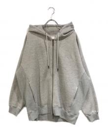 ABYTS（エーバイティーエス）の古着「LOGO ZIP UP HOODIE」｜レッド