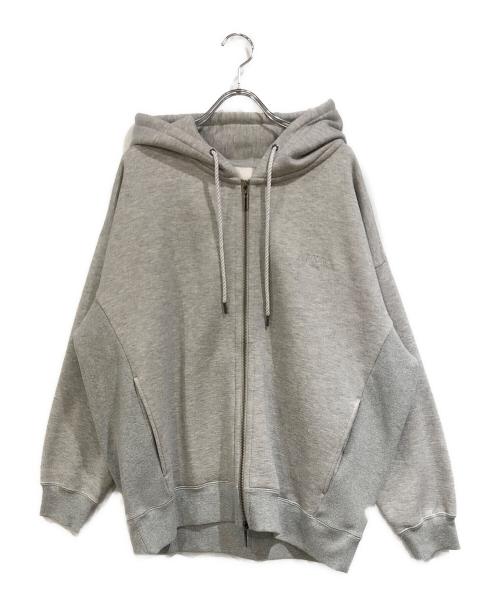 ABYTS（エーバイティーエス）ABYTS (エーバイティーエス) LOGO ZIP UP HOODIE レッド サイズ:SIZE 1の古着・服飾アイテム
