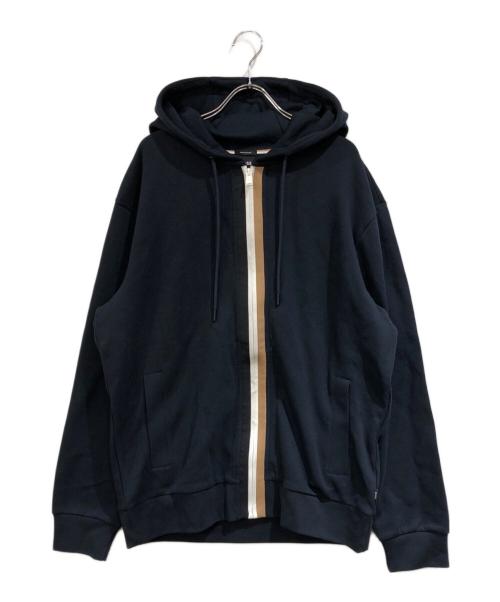 BOSS（ボス）BOSS (ボス) ジップパーカー ネイビー サイズ:SIZE Lの古着・服飾アイテム