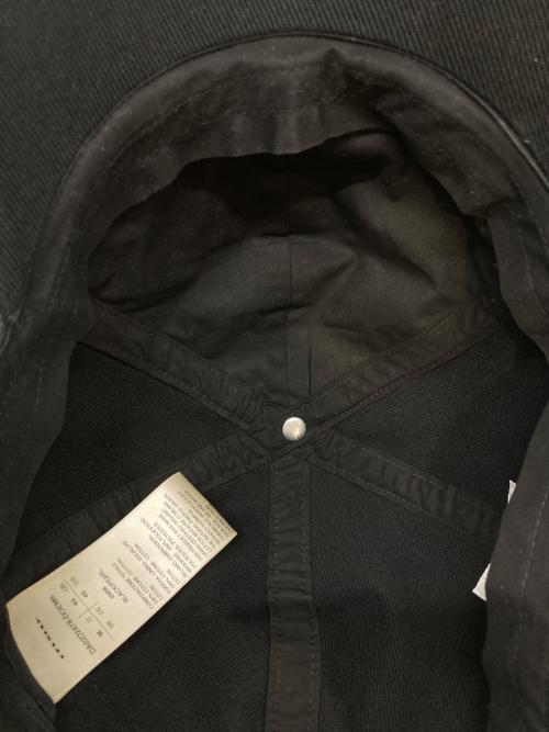 DRKSHDW（ダークシャドウ）DRKSHDW (ダークシャドウ) BASEBALL CAP ブラックの古着・服飾アイテム