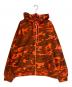 Supreme（シュプリーム）の古着「Small Box Zip Up Hooded Sweatshirt」｜オレンジ