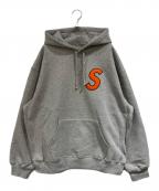 SUPREMEシュプリーム）の古着「S Logo Hooded Sweatshirt」｜グレー