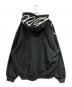Supreme (シュプリーム) Shoulder Script Hooded Sweatshirt ブラック サイズ:SIZE XL：18000円