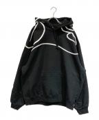 SUPREMEシュプリーム）の古着「Shoulder Script Hooded Sweatshirt」｜ブラック