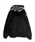 Supreme (シュプリーム) Shoulder Script Hooded Sweatshirt ブラック サイズ:SIZE XL：18000円