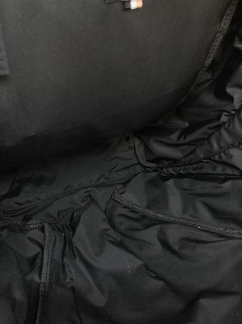 BOSS（ボス）BOSS (ボス) フェイクレザー バックパック ロゴディテール ブルーの古着・服飾アイテム