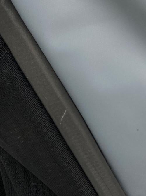 BOSS（ボス）BOSS (ボス) フェイクレザー バックパック ロゴディテール ブルーの古着・服飾アイテム