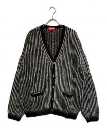 SUPREME（シュプリーム）の古着「2-Tone Mohair Cardigan」｜ブラック
