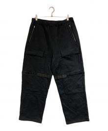 SUPREME×MARITHE+FRANCOIS GIRBAUD（シュプリーム×マリテフランソワジルボー）の古着「Shuttle Tape Cargo Sweatpant」｜ブラック