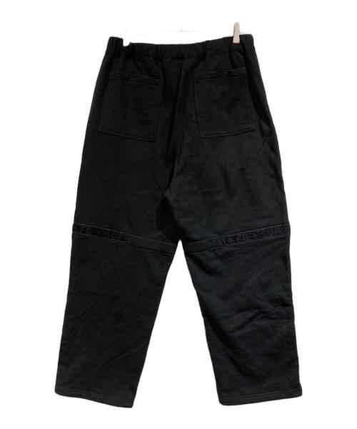 SUPREME（シュプリーム）Supreme (シュプリーム) MARITHE+FRANCOIS GIRBAUD (マリテフランソワジルボー) Shuttle Tape Cargo Sweatpant ブラック サイズ:SIZE Lの古着・服飾アイテム