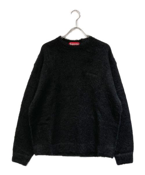 SUPREME（シュプリーム）Supreme (シュプリーム) Brushed Mohair Sweater ブラック サイズ:SIZE Mの古着・服飾アイテム