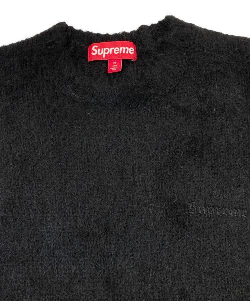SUPREME（シュプリーム）Supreme (シュプリーム) Brushed Mohair Sweater ブラック サイズ:SIZE Mの古着・服飾アイテム
