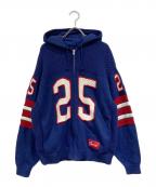 SUPREMEシュプリーム）の古着「Sport Zip Up Hooded Sweater」｜ブルー