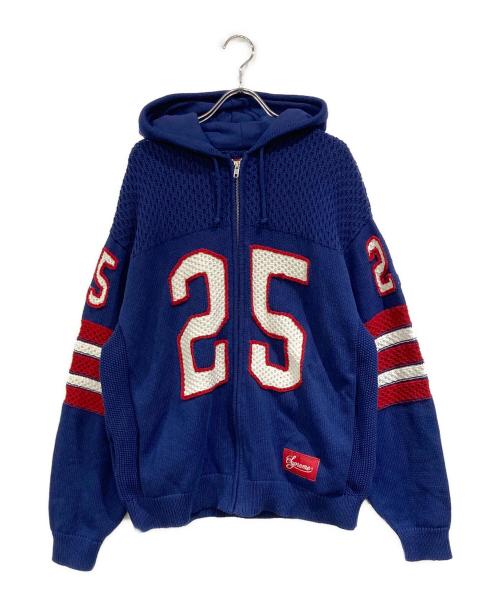SUPREME（シュプリーム）Supreme (シュプリーム) Sport Zip Up Hooded Sweater ブルー サイズ:SIZE Lの古着・服飾アイテム