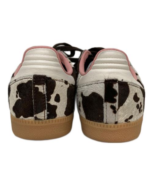 adidas（アディダス）adidas (アディダス) カウプリントスニーカー ブラウン×ベージュ サイズ:SIZE 24.5cmの古着・服飾アイテム