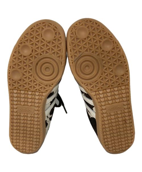 adidas（アディダス）adidas (アディダス) カウプリントスニーカー ブラウン×ベージュ サイズ:SIZE 24.5cmの古着・服飾アイテム