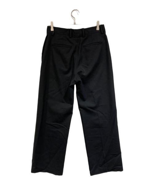 LOEWE（ロエベ）LOEWE (ロエベ) ストレートスラックス ブラック サイズ:SIZE 38の古着・服飾アイテム