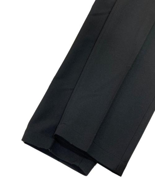 MM6 Maison Margiela（エムエムシックスメゾンマルジェラ）MM6 Maison Margiela (エムエムシックスメゾンマルジェラ) ドローストリング ストレート パンツ ブラック サイズ:SIZE 36の古着・服飾アイテム