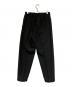 MM6 Maison Margiela (エムエムシックスメゾンマルジェラ) ドローストリング ストレート パンツ ブラック サイズ:SIZE 36：17000円