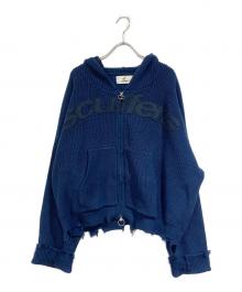 scuffers（スカッファー）の古着「Knit Zipper」｜ネイビー