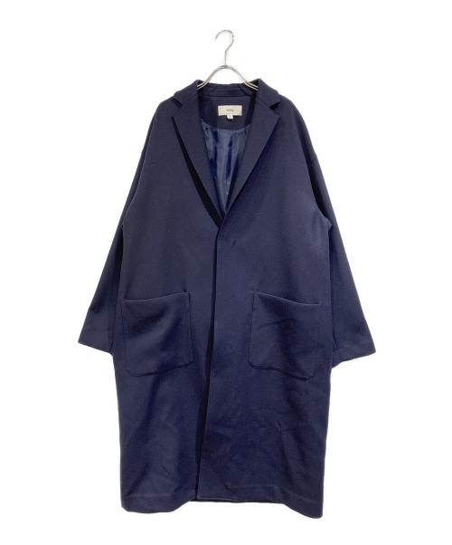 HYKE（ハイク）HYKE (ハイク) WOOL SHOP COAT ネイビー サイズ:SIZE 5の古着・服飾アイテム