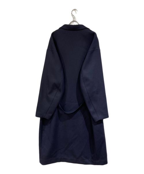 HYKE（ハイク）HYKE (ハイク) WOOL SHOP COAT ネイビー サイズ:SIZE 5の古着・服飾アイテム