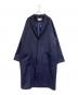 HYKE（ハイク）の古着「WOOL SHOP COAT」｜ネイビー